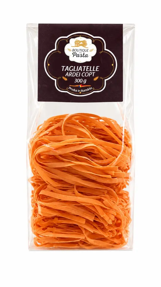 Tagliatelle cu ardei copt